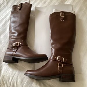 Women’s leather riding boots Sz 9 Brand New